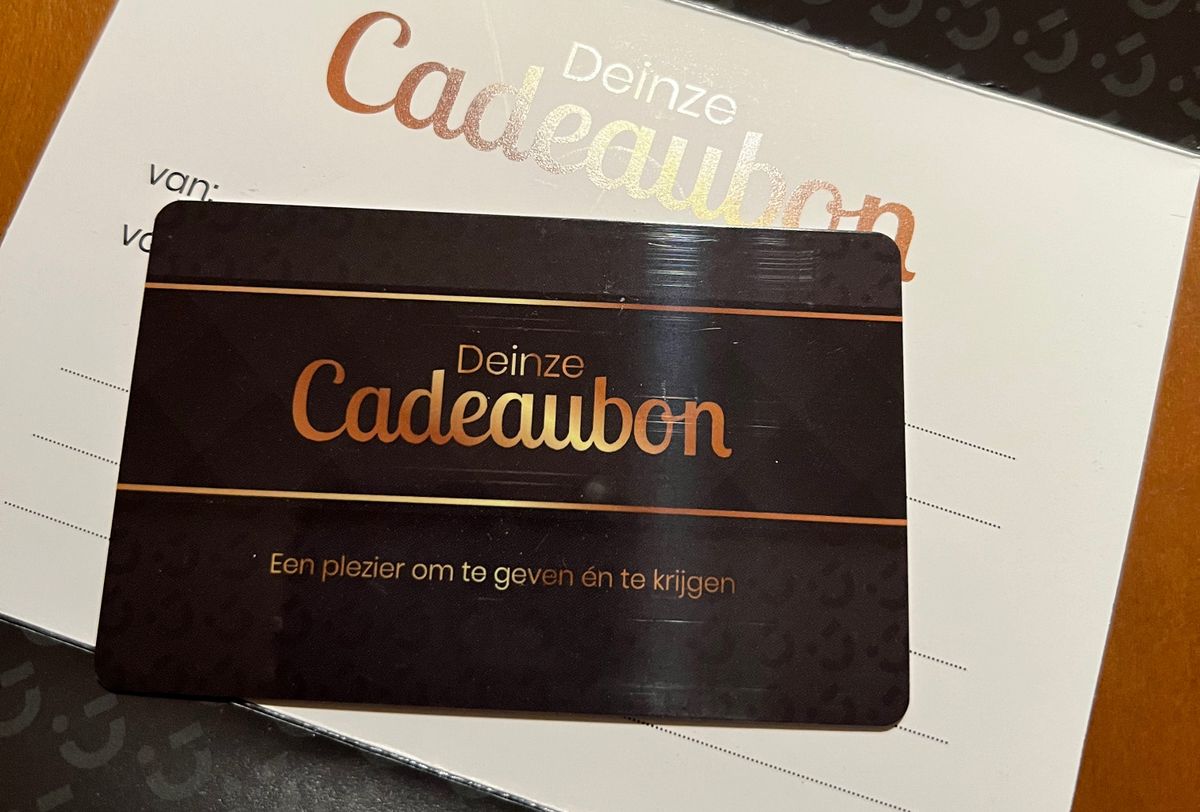 10 % van de gekochte geschenkencheques gaat verloren!