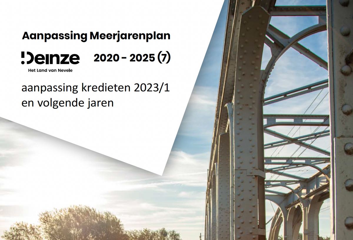 Meerjarenplan update